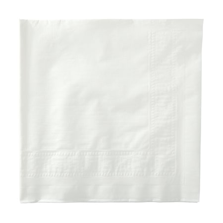 Hoffmaster 54" x 54" White Paper Tablecloths 50 PK 210046